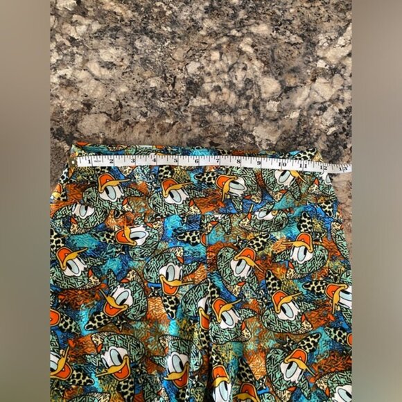 Lularoe Women’s One Size Leggings - Donald Duck Safari - NWOT - Disney - Picture 5 of 6